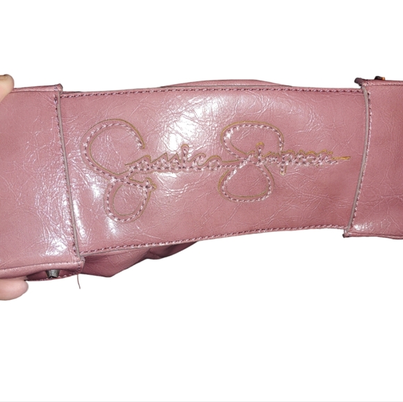 Jessica Simpson Shoulder Bag Purse, Dusty Rose - Picture 3 of 7